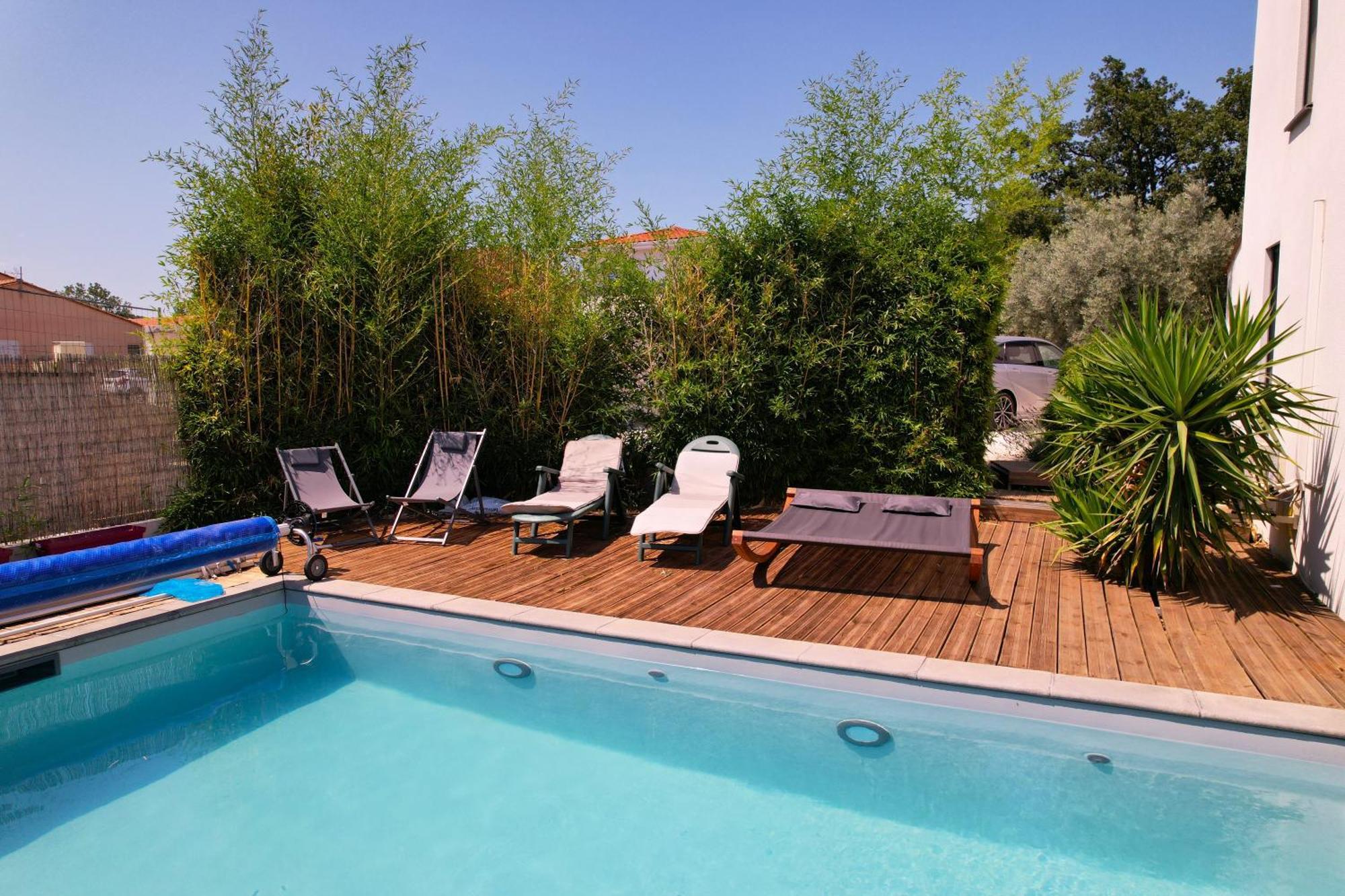 Villa Contemporaine, Jardin Mediterraneen Et Piscine Privee Saint-Jean-Pla-de-Corts Ngoại thất bức ảnh
